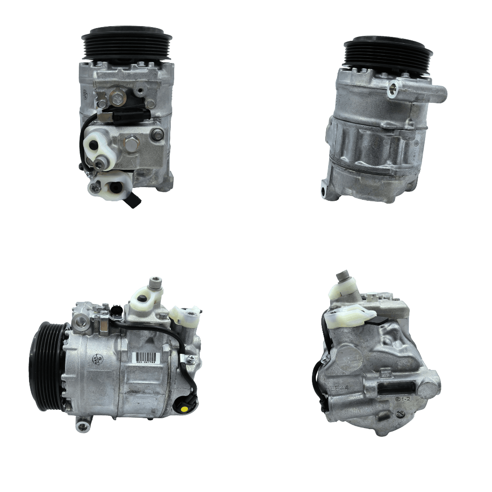 Mercedes Benz C-Class E-Class AC Compressor 0022306511 Air Conditioning Heavy-Duty Internal Valves, Noise Reduction Design, Precision Drive Pulley - OEM 0022306511