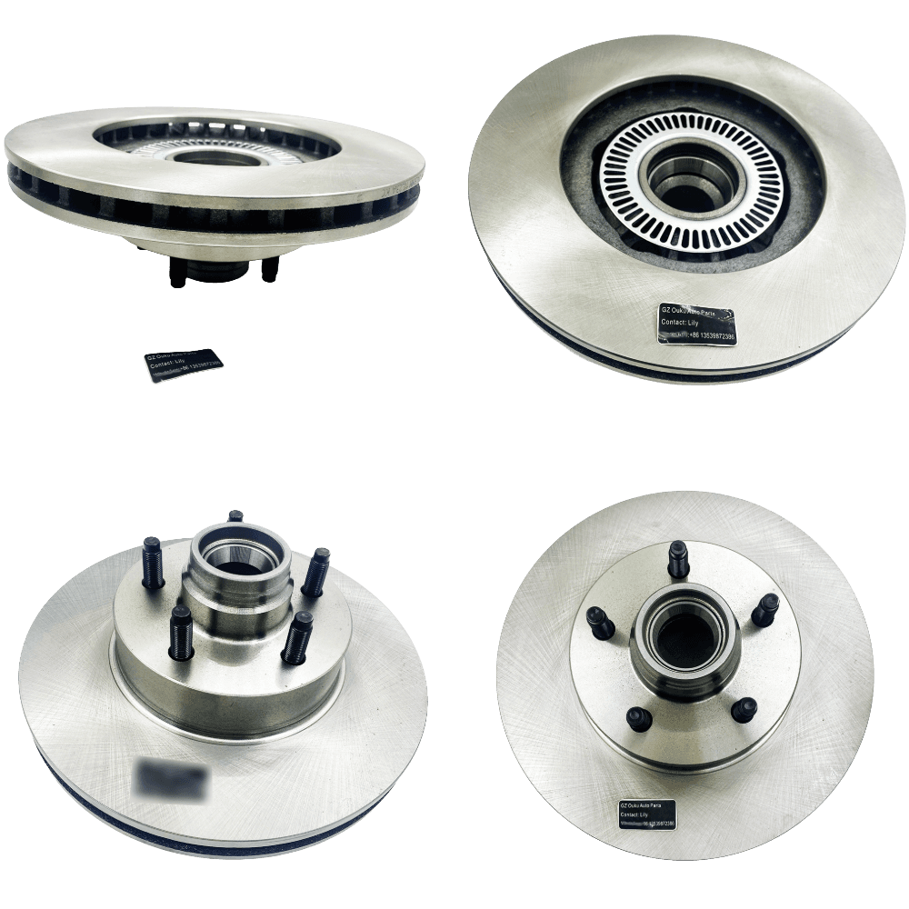 ACDelco Front Brake Rotor 18A1120A Assembly High Carbon Cast Iron, Precision Mill Balanced, Vented Cooling Design - OEM 18a1120a