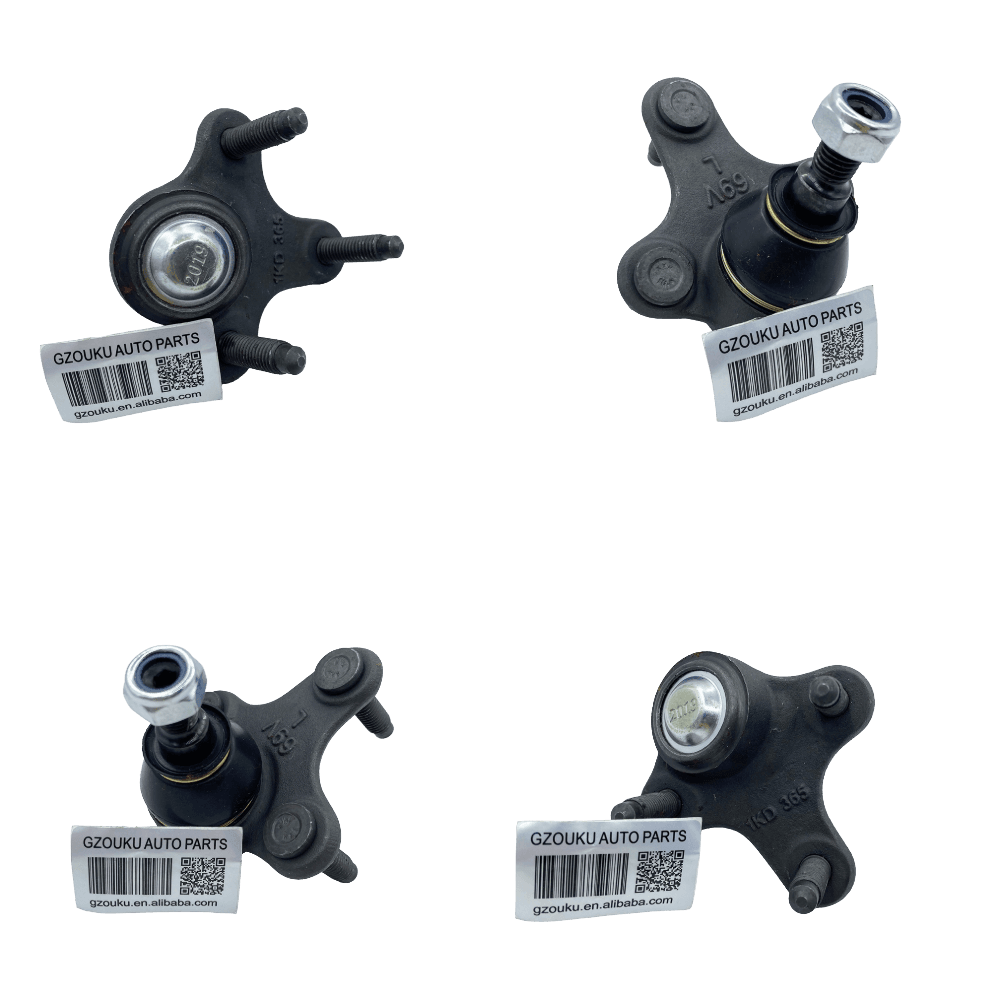 Left Lower Control Arm Ball Joint 1K0407365C High Impact Alloy, Premium Neoprene Boot, Exact Fit Standard - OEM 1K0407365C