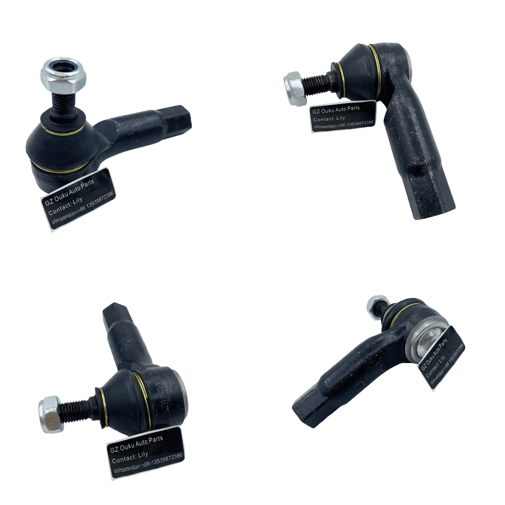 Right Passenger Side Tie Rod End 1K0423812K Forged Steel Housing, Premium Dust Boot, Factory Alignment - OEM 1K0423812K