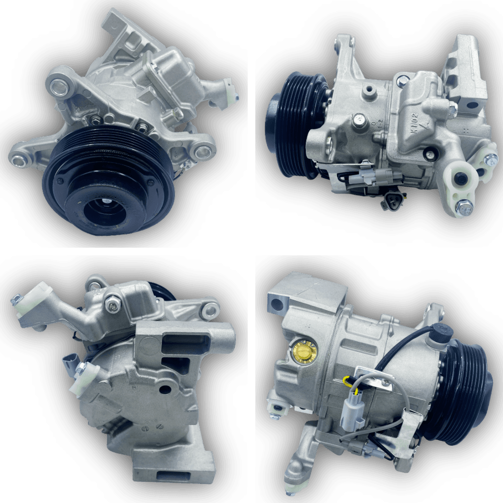 BMW E60 E90 5 Series 3 Series AC Compressor 447220-8792 Air Conditioning Unit High-Strength Cylinder, Advanced Pulley Design, Pre-Lubricated Internals - OEM 447220-8792