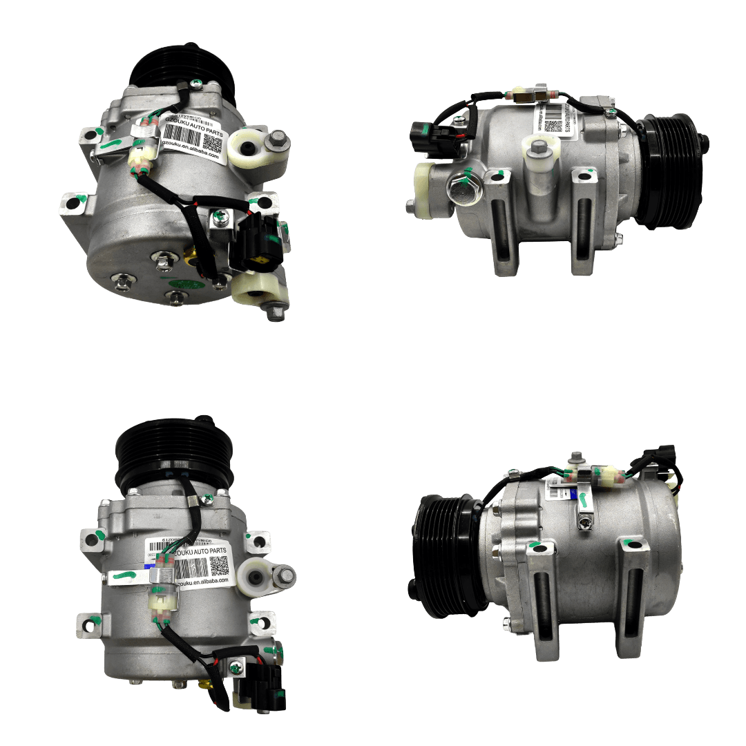 Great Wall Wingle Haval AC Compressor Assembly 8103010 Air Conditioning System Rugged Cast Alloy, Wear-Resistant Pistons, Integrated Magnetic Clutch - OEM 8103010
