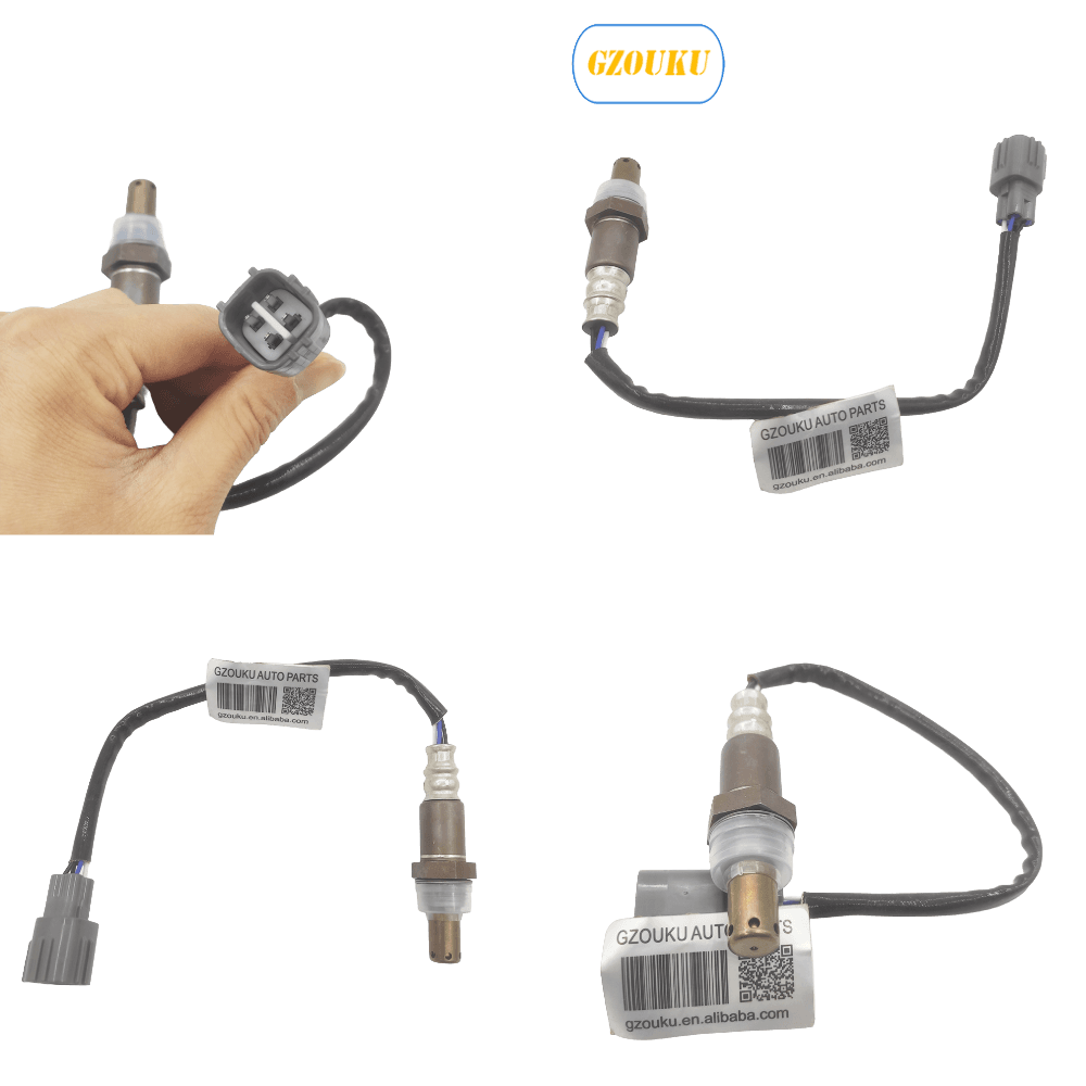 Downstream Post Catalyst Oxygen Sensor 89465-35680 Premium Zirconia Element, Corrosion Resistant Body, Exact Fit Harness Plug - OEM 89465-35680
