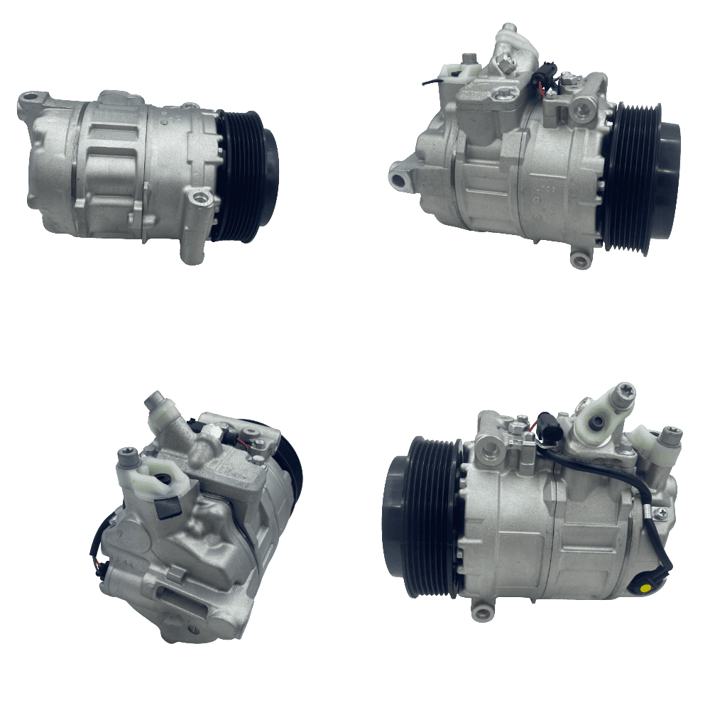 Mercedes W203 W220 AC Compressor Replacement A0012305511 Air Conditioning Unit Die-Cast Aluminum Body, Leak-Proof Seals, Electromagnetic Clutch Included - OEM A0012305511