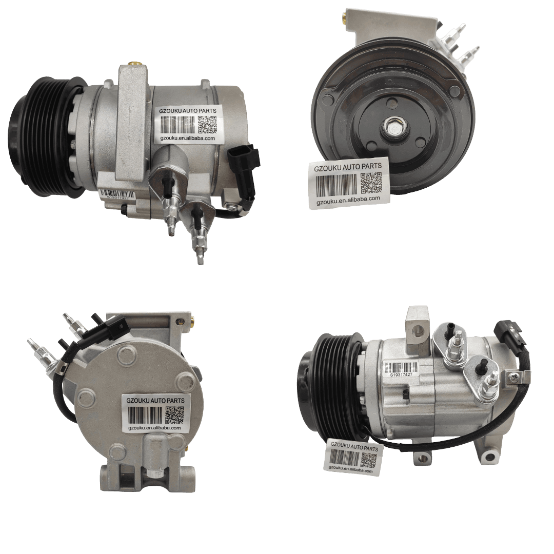 Universal Automotive AC Compressor Assembly C09-9765 Air Conditioning Upgrade Premium Forged Housing, Smooth Operation Rotor, Factory Tested Sealing - OEM C09-9765