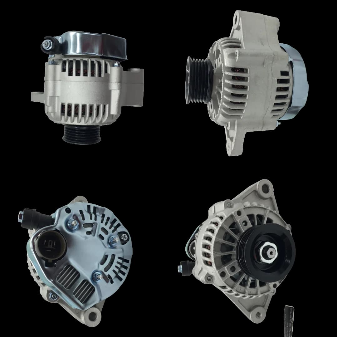 OEM Grade Alternator Replacement - 8960-16122 - Fits 1989-1992 Geo Prizm & Celica 1.6L 4A-FE - 60 Amp High Output - OEM 27060-16122
