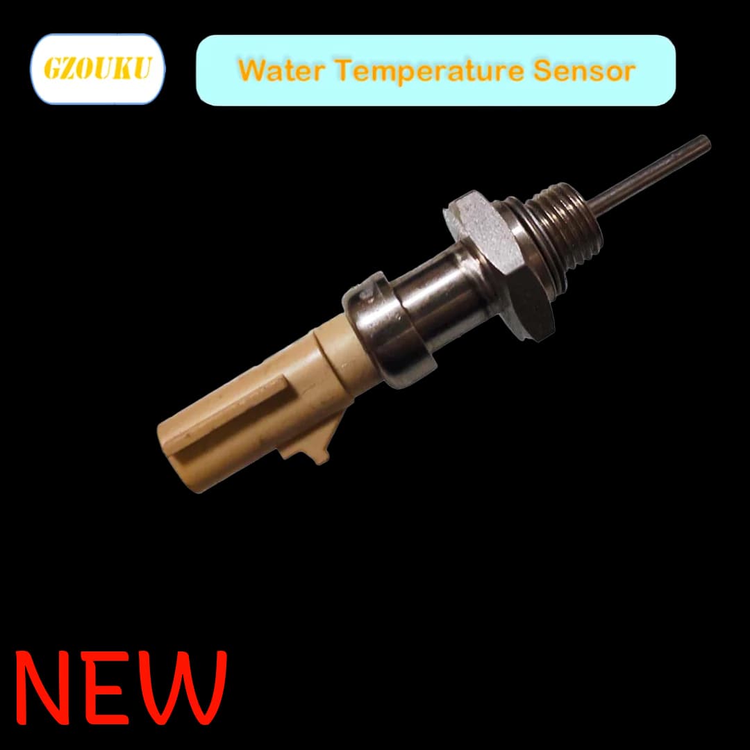 High Performance Water Temperature Sensor Compatible with Ford F250/F350/F450/F550 6.7L Diesel Engines ISF3.8 - Premium Replacement Sensor for 2008-2016 Models - OEM 2872858, 4954250