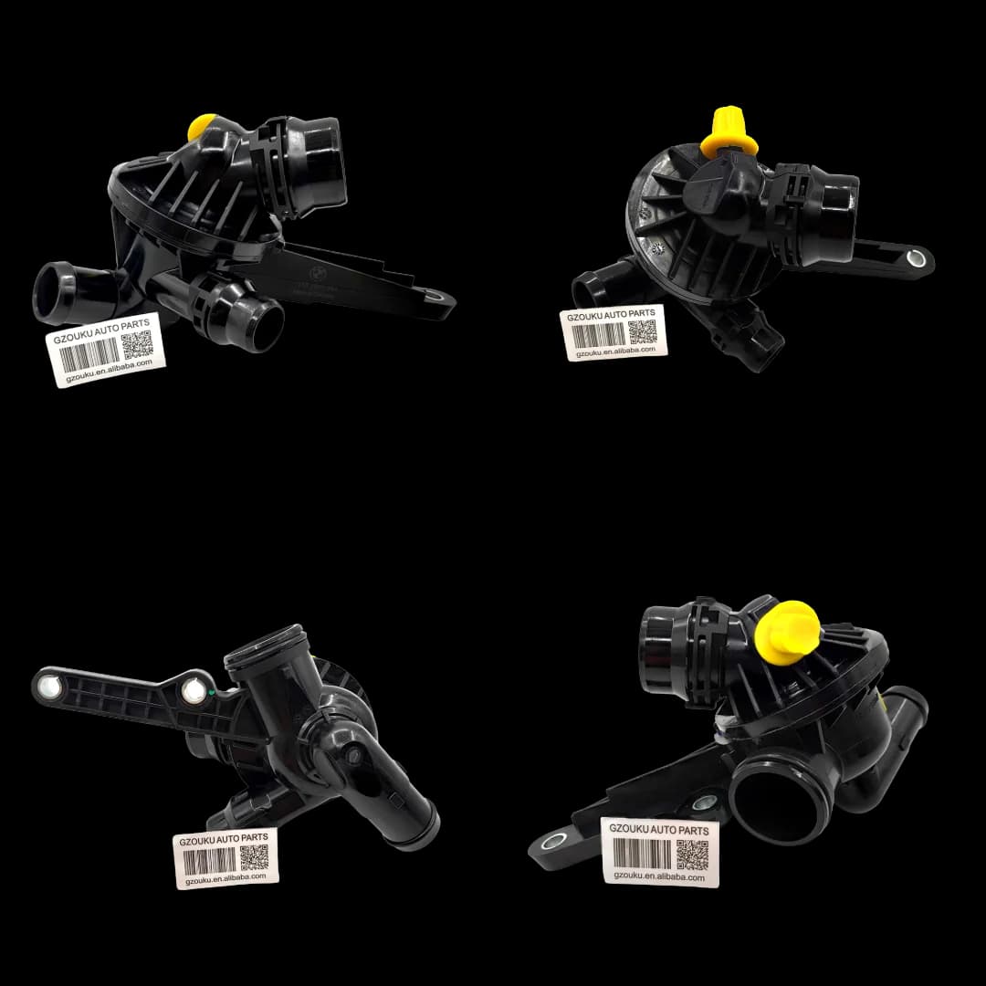 11537600584 Coolant Water Pump Thermostat Housing - For BMW F20/F21/F30/F31/N13 Models - Engine Cooling System Component - OEM 11537600584