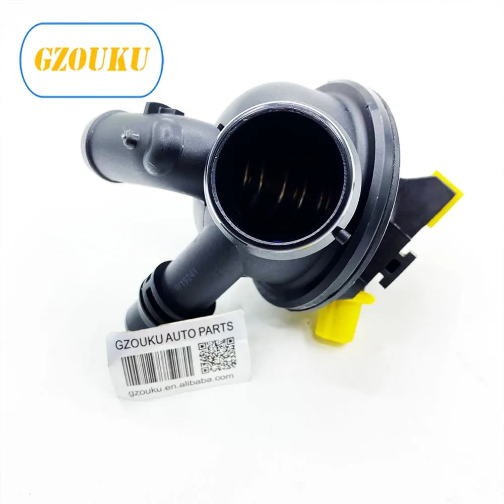 BMW 7 Series Engine Coolant Thermostat Housing Replacement - F10/F11/F01/F02 Thermostat Assembly 11537580627 - OEM 11537580627