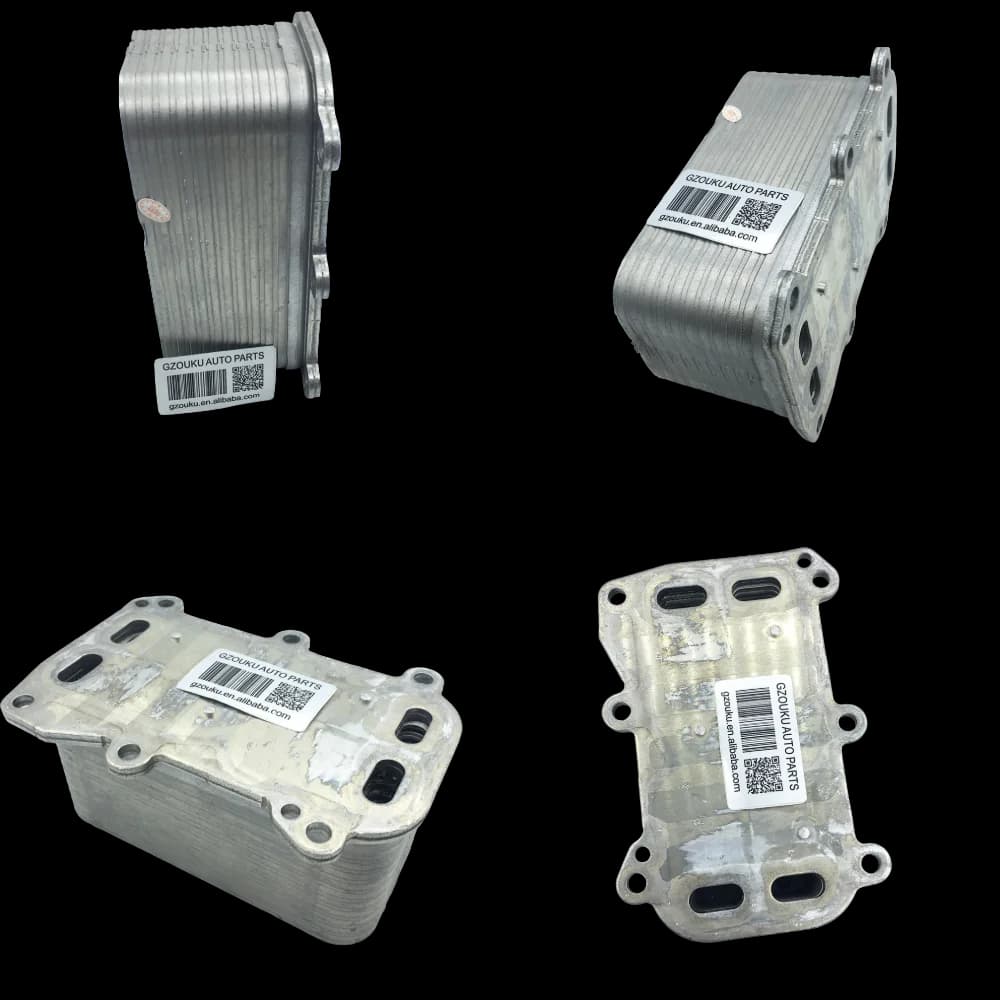 A1331880001 OEM Oil Cooler Cover for 2016 Mercedes-Benz C300 2.0L Transmission Gearbox - High Performance Engine Oil Cooler Component - OEM A1331880001