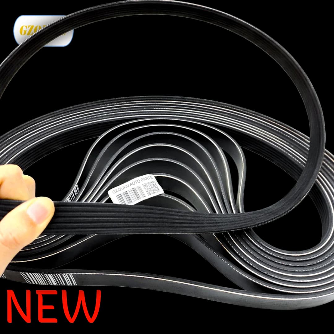 Fiesta Timing Belt V-Ribbed Belt Drive Belt 6PK1037 BE8Z-8620-A 6-C301-AA Engine Timing Belt Kit - OEM BE8Z-8620-A
