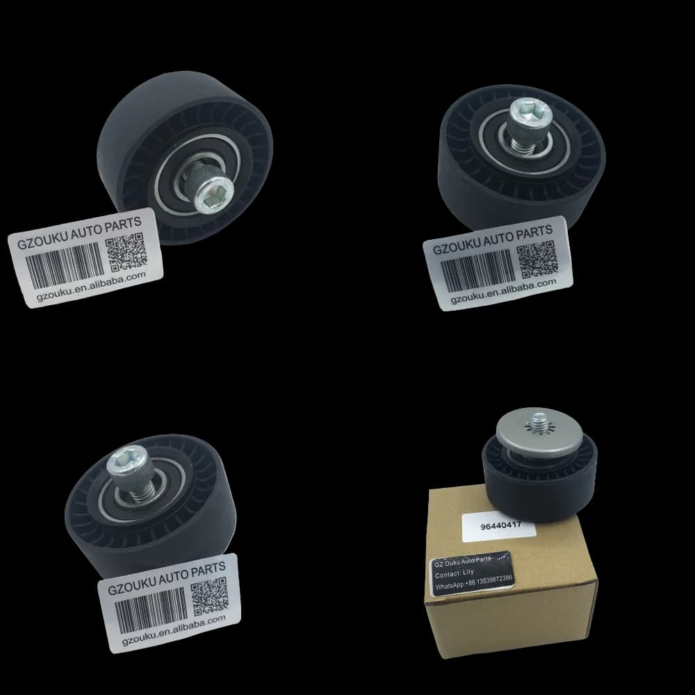 High Quality OE 96440417 Belt Tensioner Idler Pulley for Captiva C100 2.0L Diesel 2007-2010 - Direct Fit Original Equipment Replacement - OEM 96440417