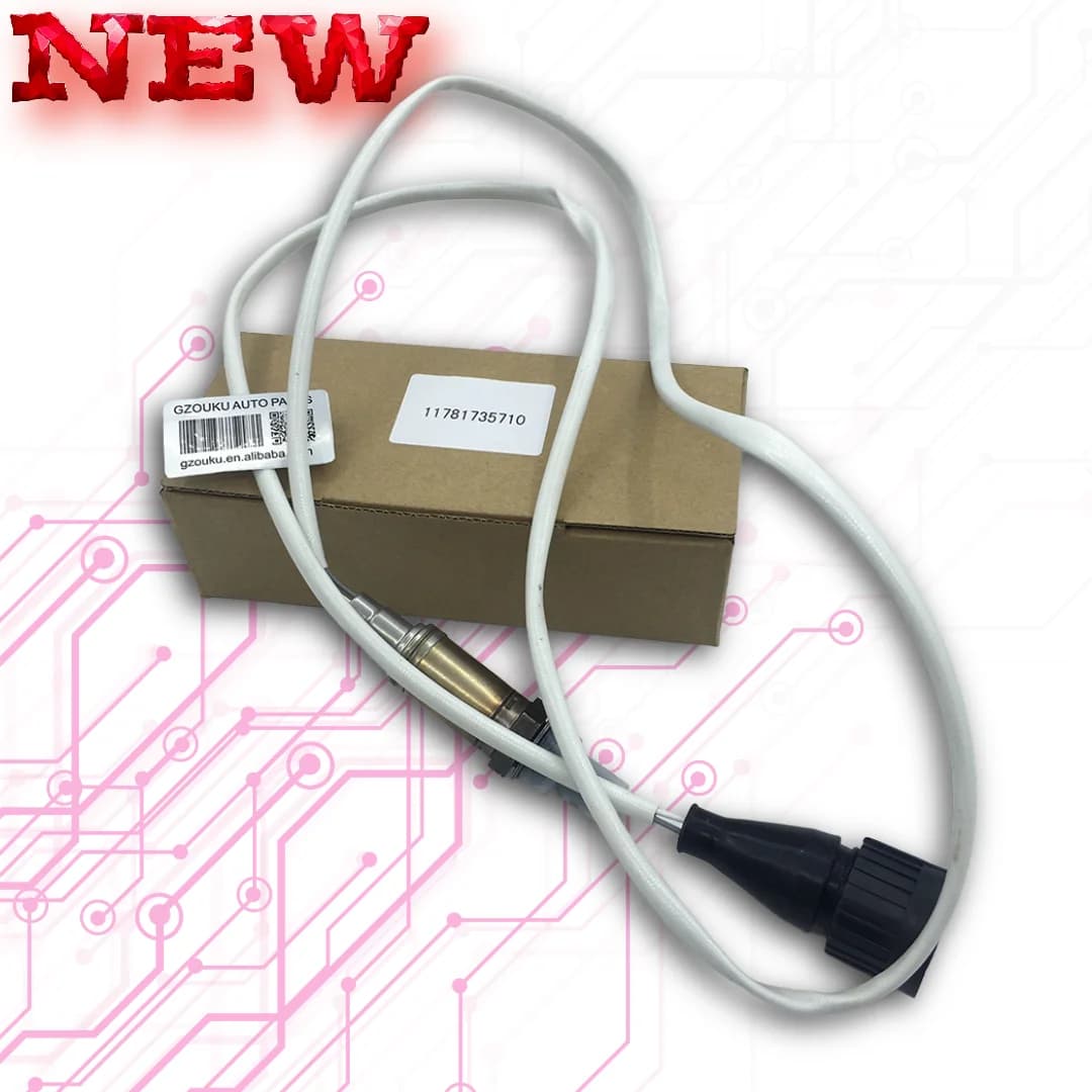New High-Quality Auto Oxygen Sensor for BMW E60 E61 E65 E66 Models - OEM 11781735710, 11787539 - 1 Year Warranty - OEM 11781735710, 11787539