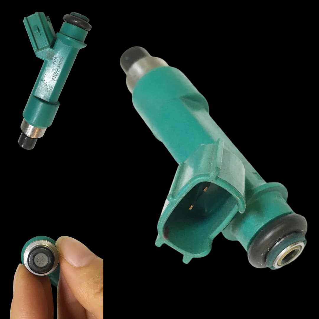 High Performance Fuel Injector Nozzles OE #23209-39075, 23209-39015 & 23209-39035 for Toyota Tacoma, Tundra, 4Runner, FJ Cruiser 4.0L - Premium Replacement Fuel Injection Components - OEM 23209-39075, 23209-39015, 23209-39035, 23250, 31060