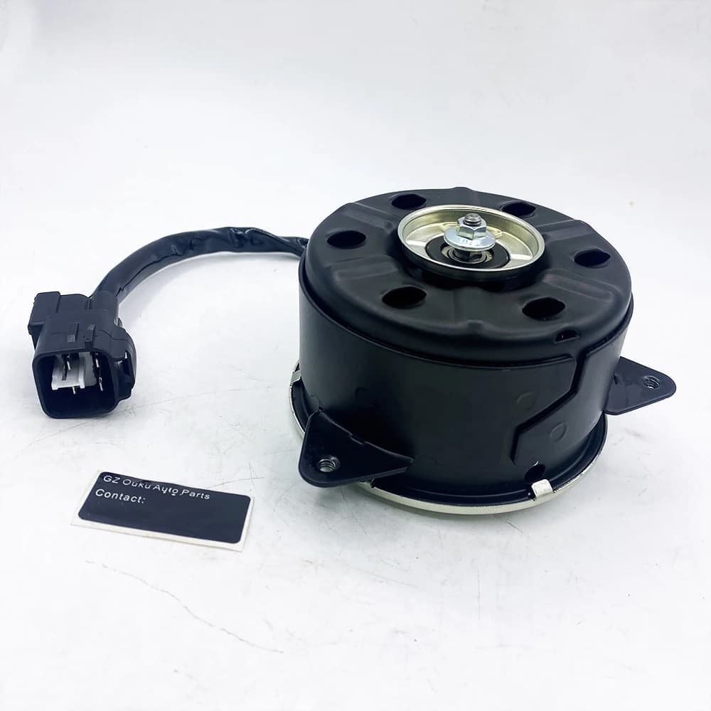 168000-9370 Radiator Cooling Fan Motor Compatible with Suzuki Swift '05-'10 & RS415 APV (4 Pin), Direct Fit Replacement - OEM 168000-9370